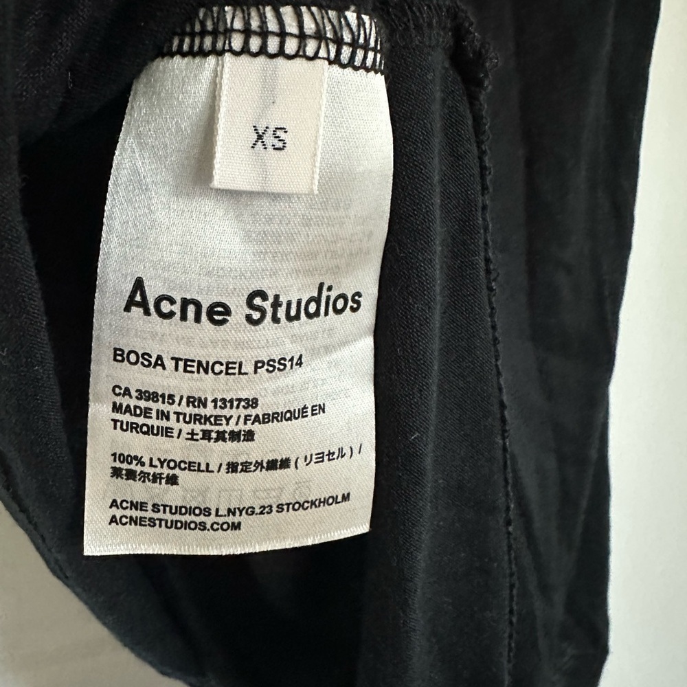 Acne Studios Bosa Tencel Top XS - Picture 3 of 3